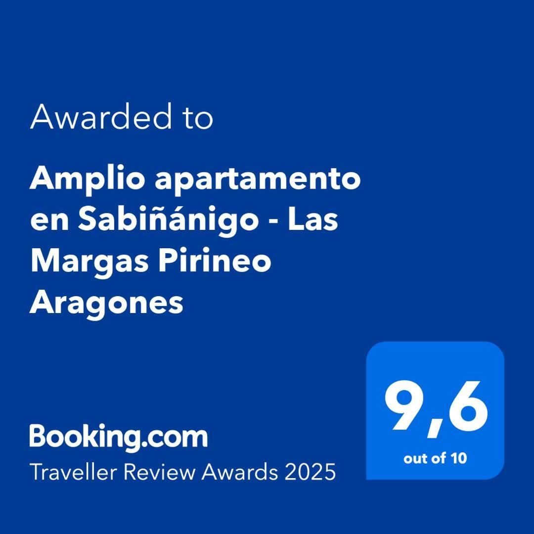 Amplio Apartamento En Sabinanigo - Las Margas Pirineo Aragones 외부 사진